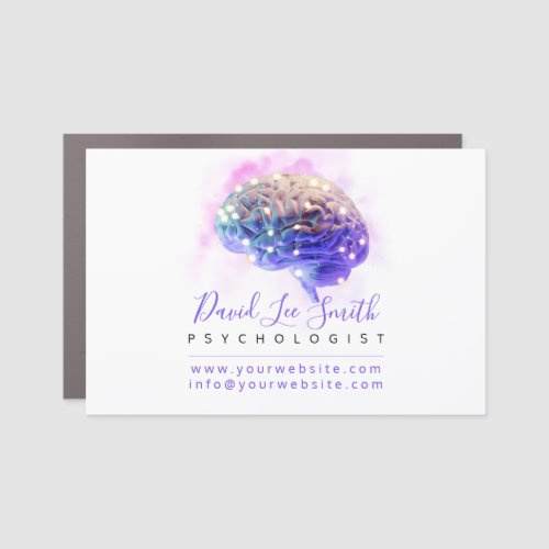 Psychologist  Neurologist Car Magnet