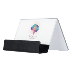 Psychologist / Neurologist Desk Business Card Holder