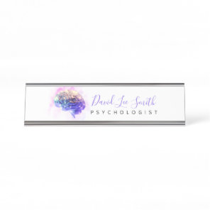 Psychologist / Neurologist Desk Name Plate