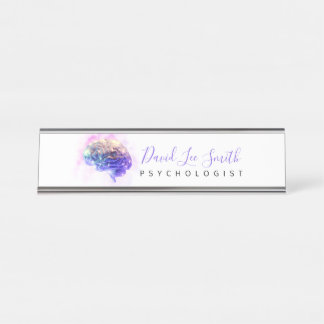Psychologist / Neurologist Desk Name Plate