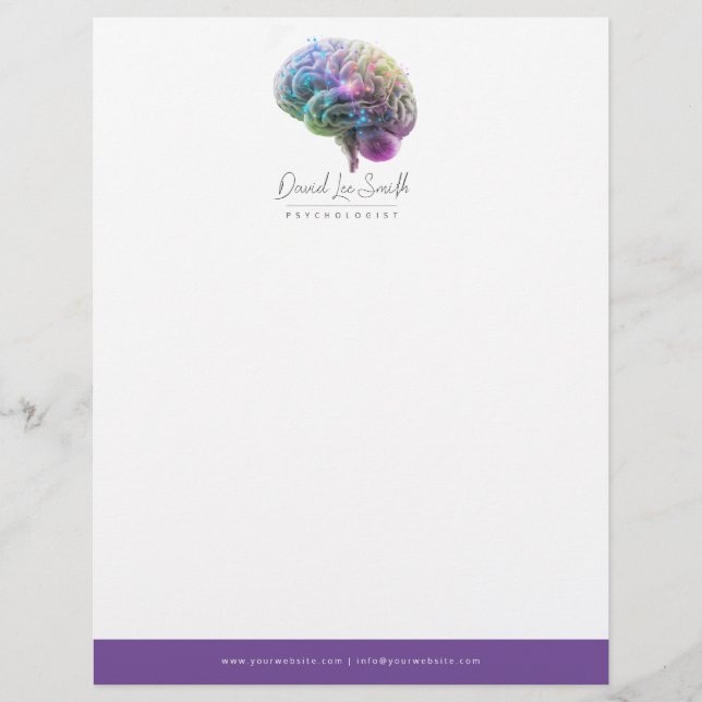 Psychologist / Neurologist Letterhead (Front)