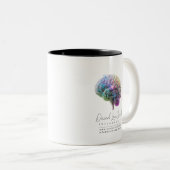 Psychologist / Neurologist Two-Tone Coffee Mug (Front Right)