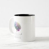 Psychologist / Neurologist Two-Tone Coffee Mug (Front Left)