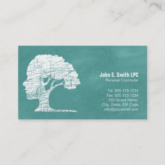 Psychologist Personal Counselor Business Cards