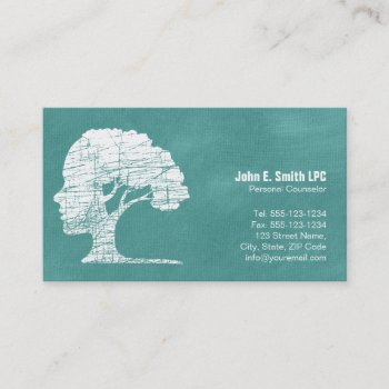 Psychologist Personal Counselor Business Cards by superdazzle at Zazzle