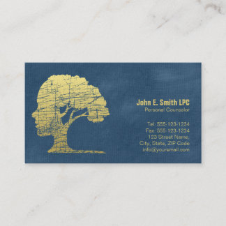 Psychologist Personal Counselor Business Cards