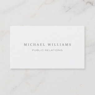 PSYCHOLOGIST - PROFESSIONAL ELEGANT TARGET BUSINESS CARD