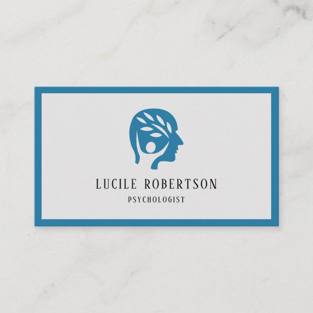 Psychologist Psychiatrist Counselor Business Card (Front)