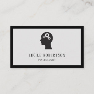 Psychologist Psychiatrist Counselor Business Card