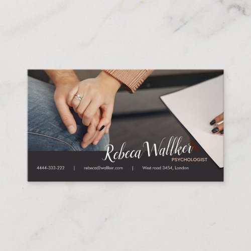 Psychologist Psychiatrist Doctor Private Clinic Business Card