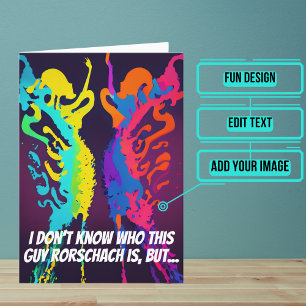 Psychologist Psychiatrist or Counselor Birthday Card