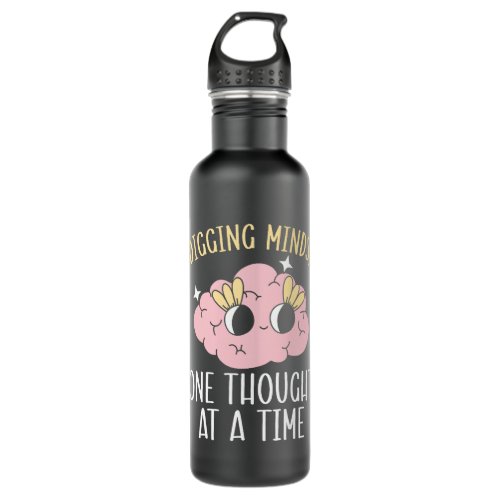 Psychologist Psychology Psychiatrist Mental Health Stainless Steel Water Bottle