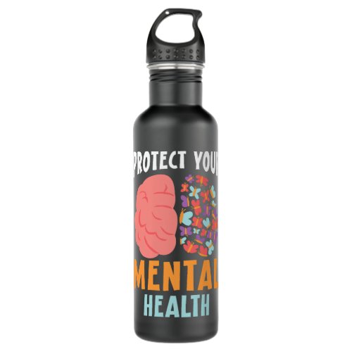 Psychologist Psychology Psychiatrist Mental Health Stainless Steel Water Bottle