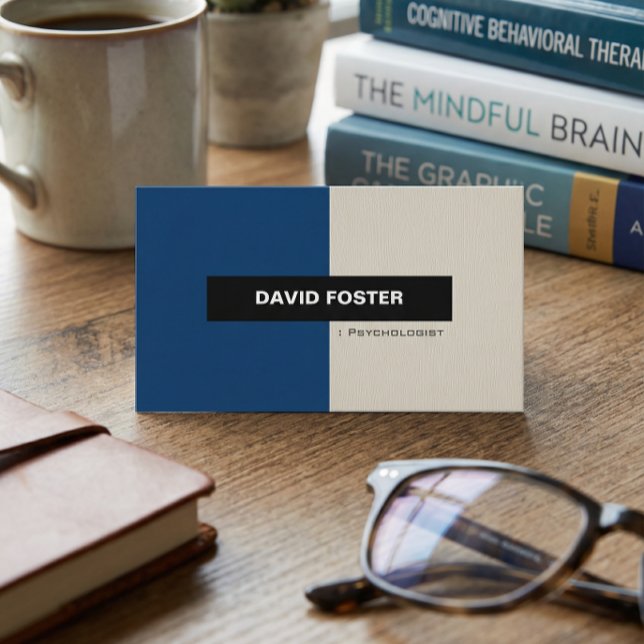 Psychologist - Simple Elegant Stylish Business Card (Creator Uploaded)
