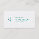 Psychologist - Stylish Professional Simple Symbol Business Card at Zazzle