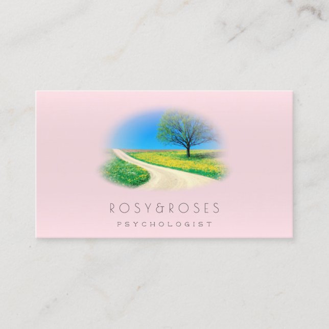 Psychologist Therapist Appointment Card (Front)