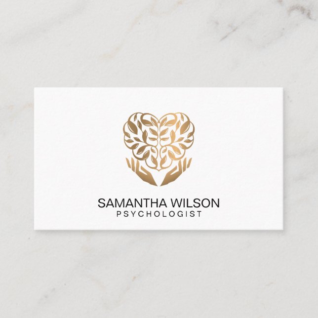Psychologist Therapist Counselor Psychiatrist  Bus Business Card (Front)