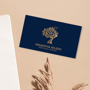 Psychologist Therapist Counselor Psychiatrist  Bus Business Card