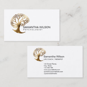 Psychologist Therapist Life Coach Psychiatrist  Business Card