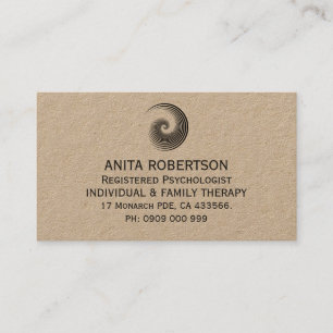 Psychologists Appointment Business Cards