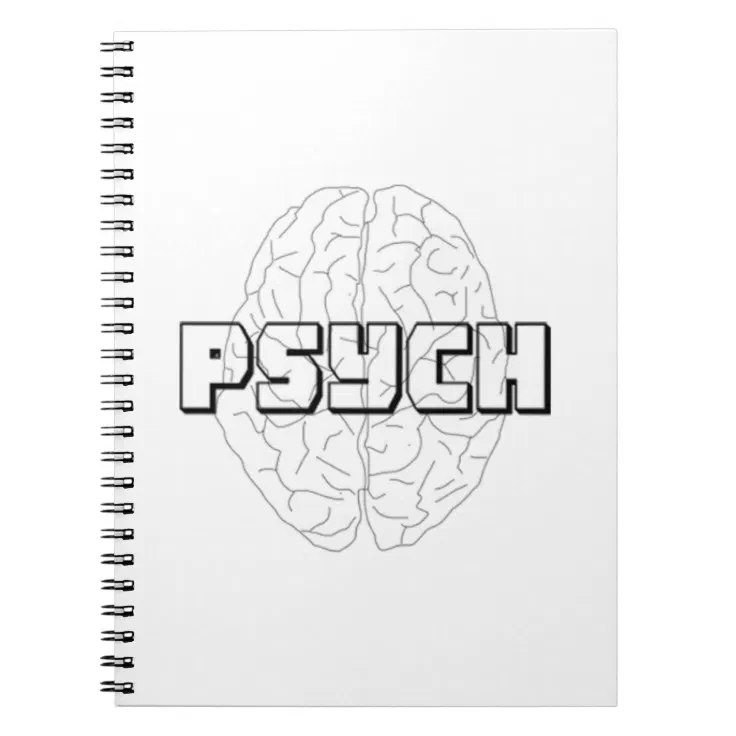 psychology brain black and white