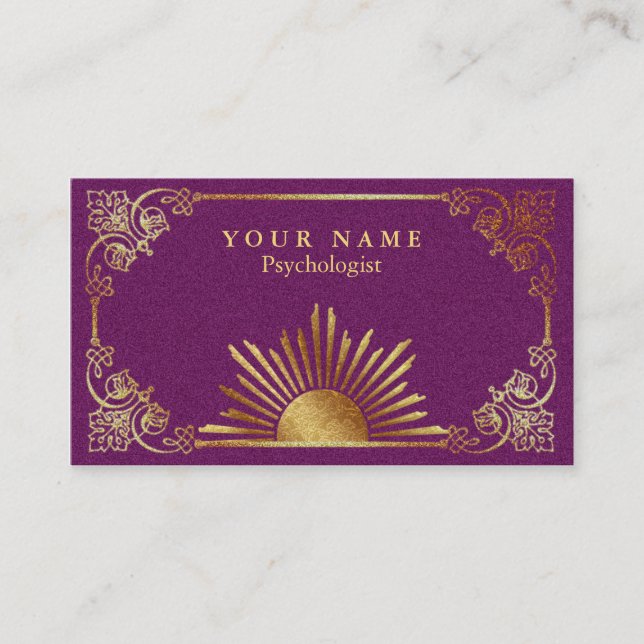 Psychology - Business Card (Front)