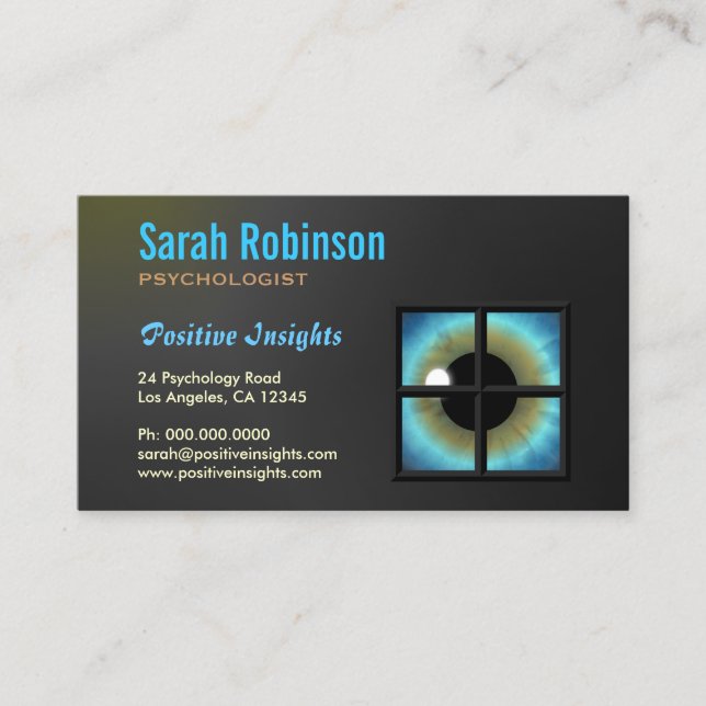Psychology Business Card (Front)