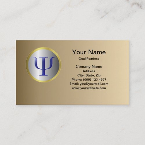 Psychology Business Card
