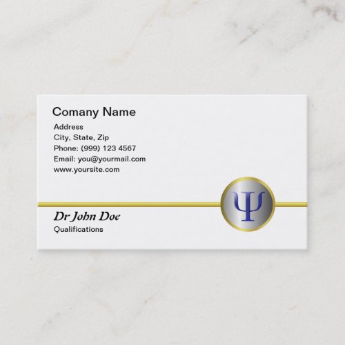 Psychology Business Card