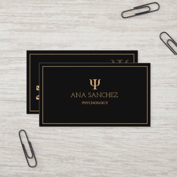Psychology Business Card by artwoozie at Zazzle