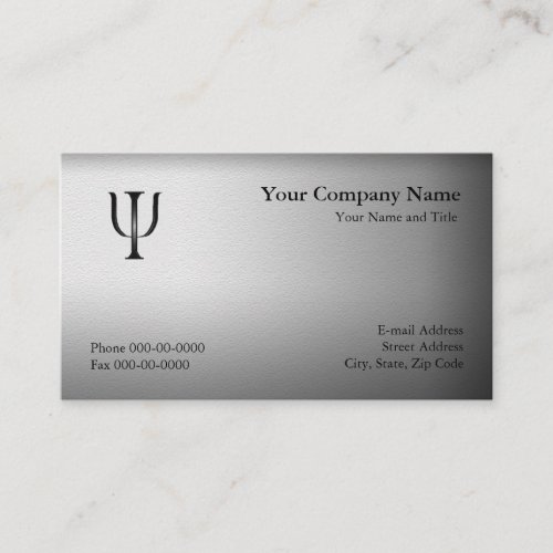 Psychology Business Card