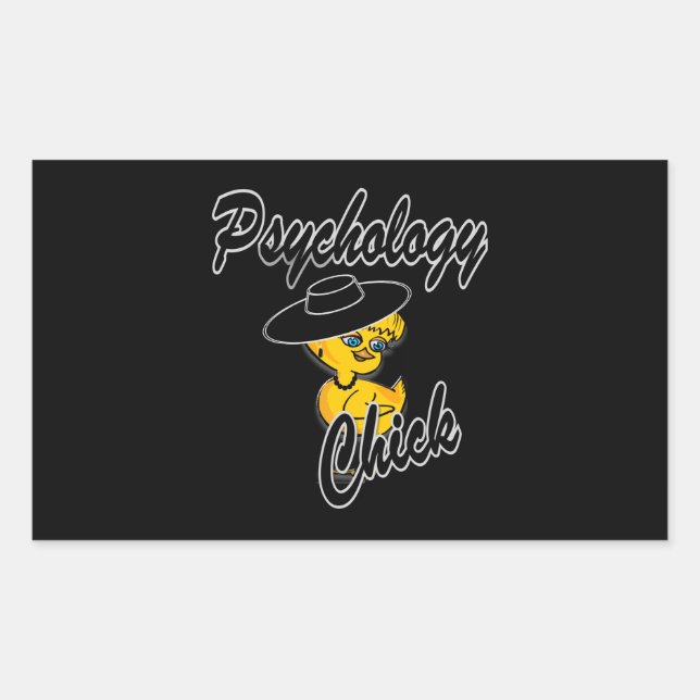 Psychology Chick #4 Rectangular Sticker (Front)