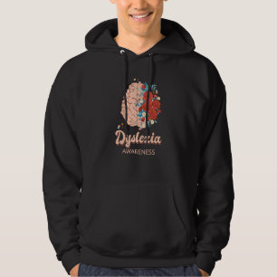 Psychology Dyslexia Psychologist Mental Health Awa Hoodie