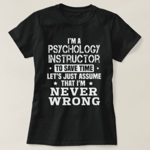 Psychology Instructor T-Shirt