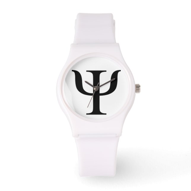 Psychology logo clock watch (Front)