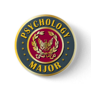 Psychology Major Pinback Button
