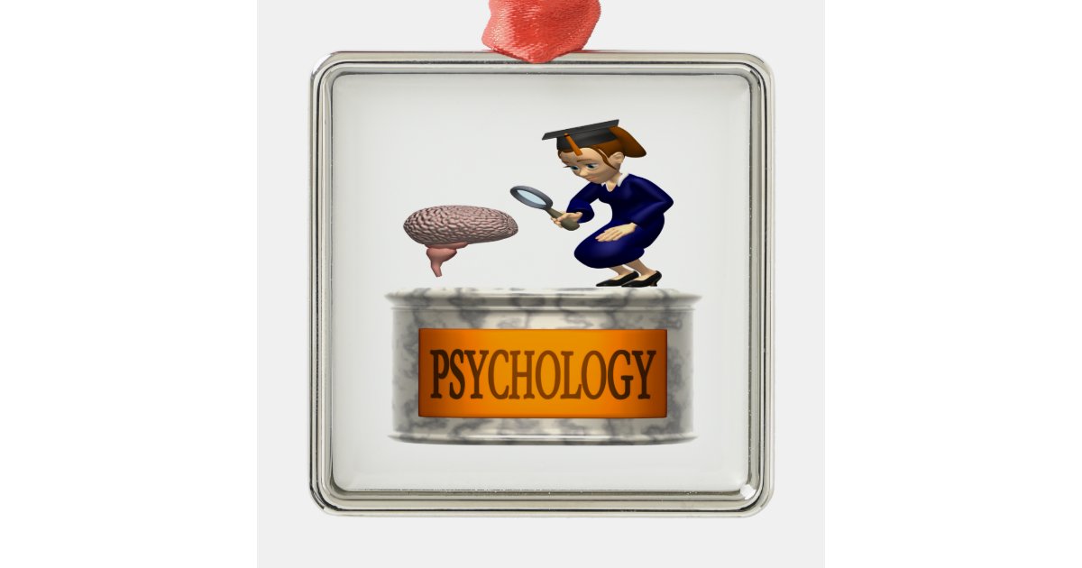 Psychology Metal Ornament Zazzle