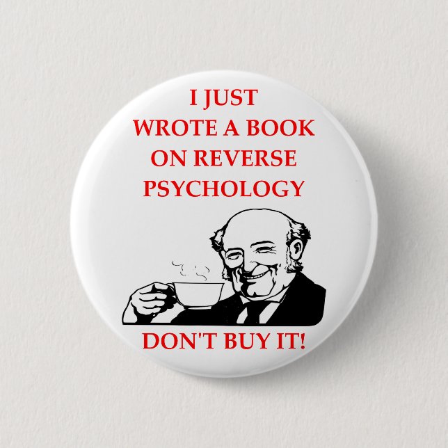 PSYCHOLOGY PINBACK BUTTON (Front)