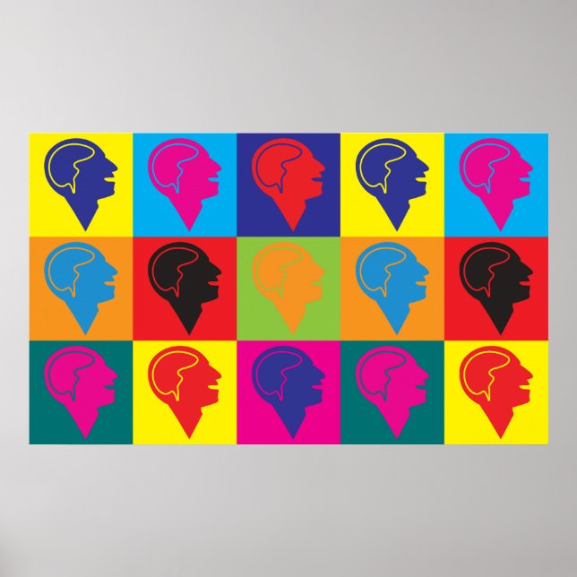 Psychology Pop Art Poster (Front)