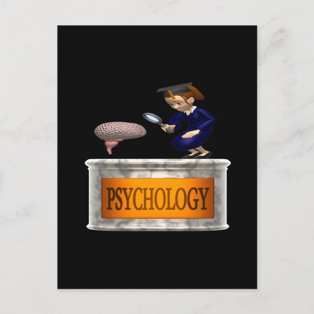 Psychology Postcard (Front)