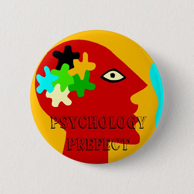 Psychology Prefect Button (Front)