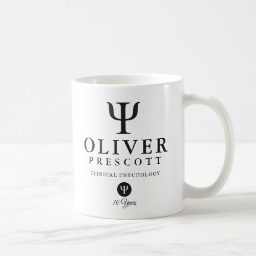 Psychology Professional Graduation  Retirement Coffee Mug