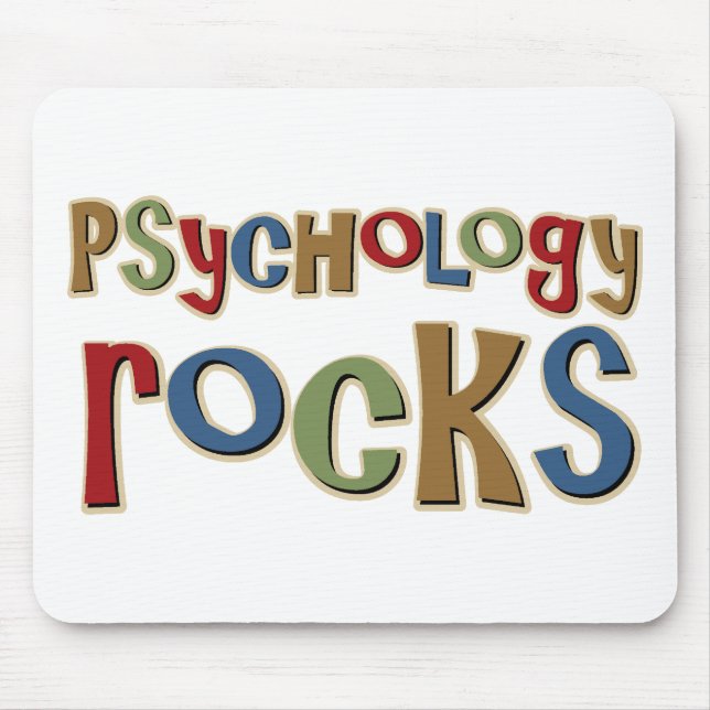 Psychology Rocks Mouse Pad (Front)