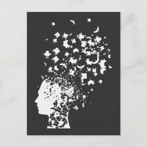Psychology Rorschach Card Mind Inkblot test