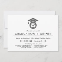 Psychology School Graduation | Minimalist Invite