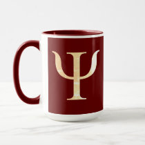 Psychology Science Symbol Maroon Red Mug Psychology Science Symbol Maroon Red Mug