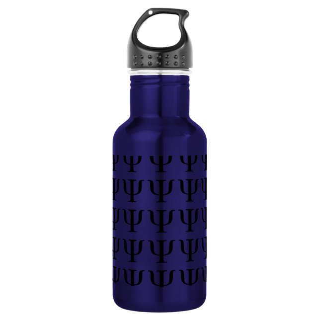Psychology Symbol 16 oz. Water Bottle (Front)