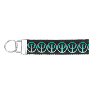 Psychology Symbol Wrist Key Chain