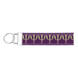Psychology Symbol Wrist Key Chain