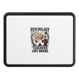 Psychology Teacher Halloween Brain Lover Gothic Sh Hitch Cover